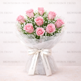 10 Elegant Pink Roses